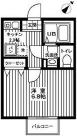 キャメル宮原Ⅳの物件間取画像